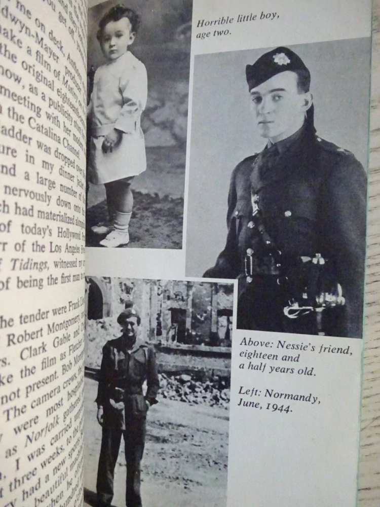 THE MOON'S A BALLOON, DAVID NIVEN, **an