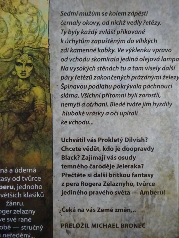 ZEMĚ ZMĚN, ROGER ZELAZNY, **an