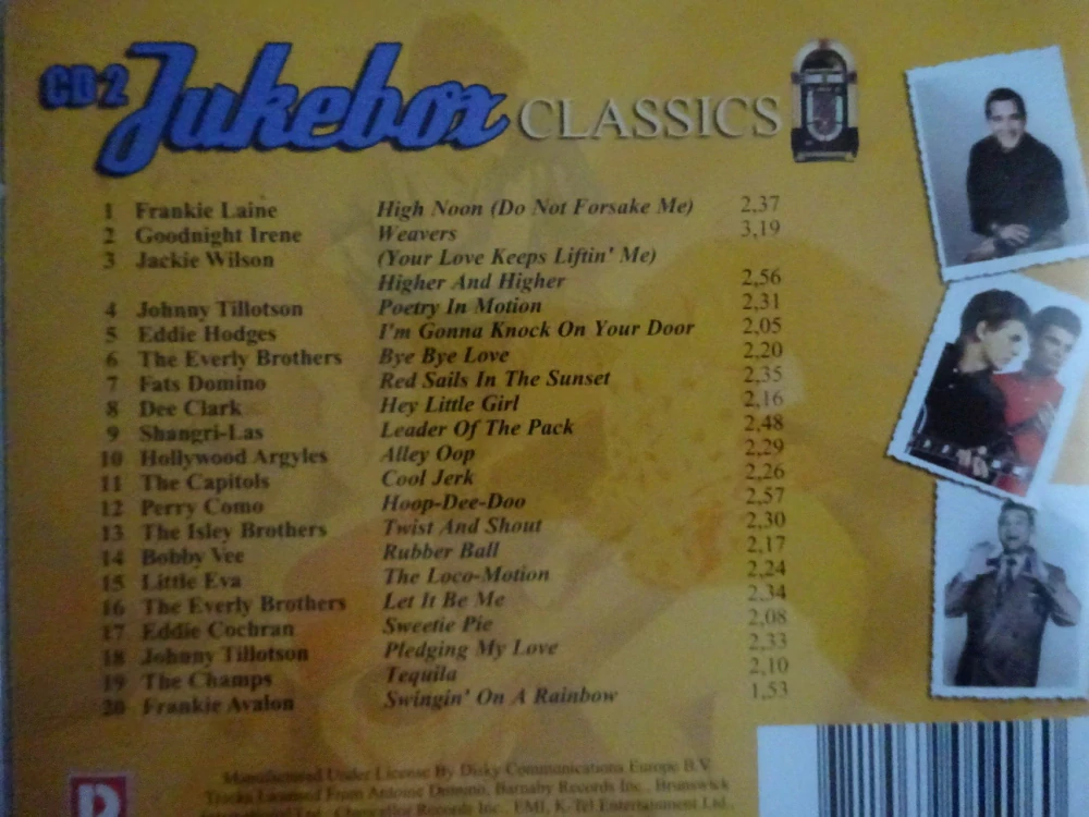 JUKEBOX CLASSICS, 3X CD HUDBA