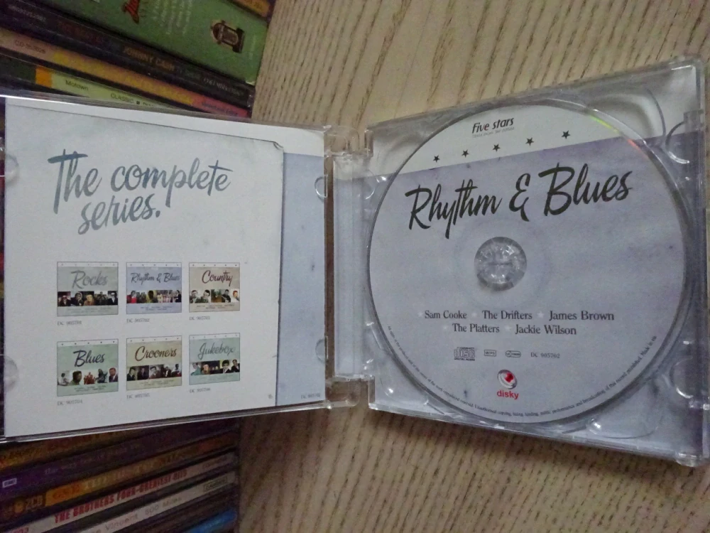 RHYTM AND BLUES, CD HUDBA