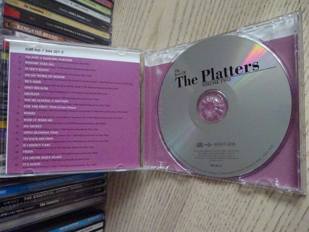 THE PLATTERS, VOL. 2, CD HUDBA
