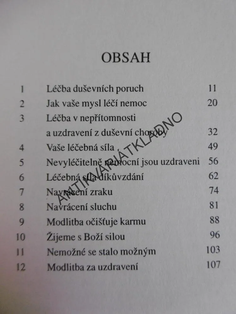 LÉČEBNÉ SÍLY V NÁS, JOSEPF MURPHY, **an
