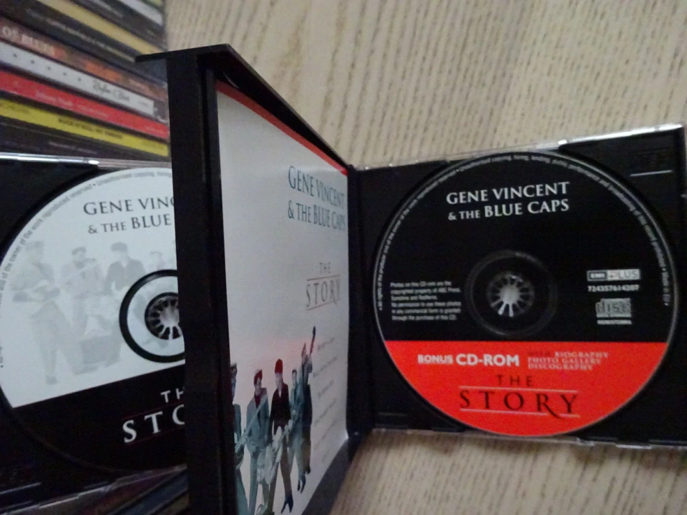 GENE VINCENT AND THE BLUE CAPS, CD HUDBA