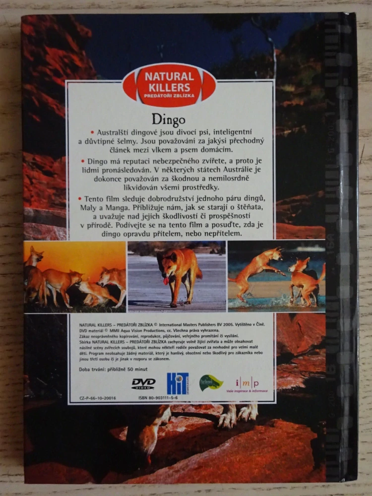 PŘÍTEL NEBO NEPŘÍTEL?, PES DINGO, DVD FILM