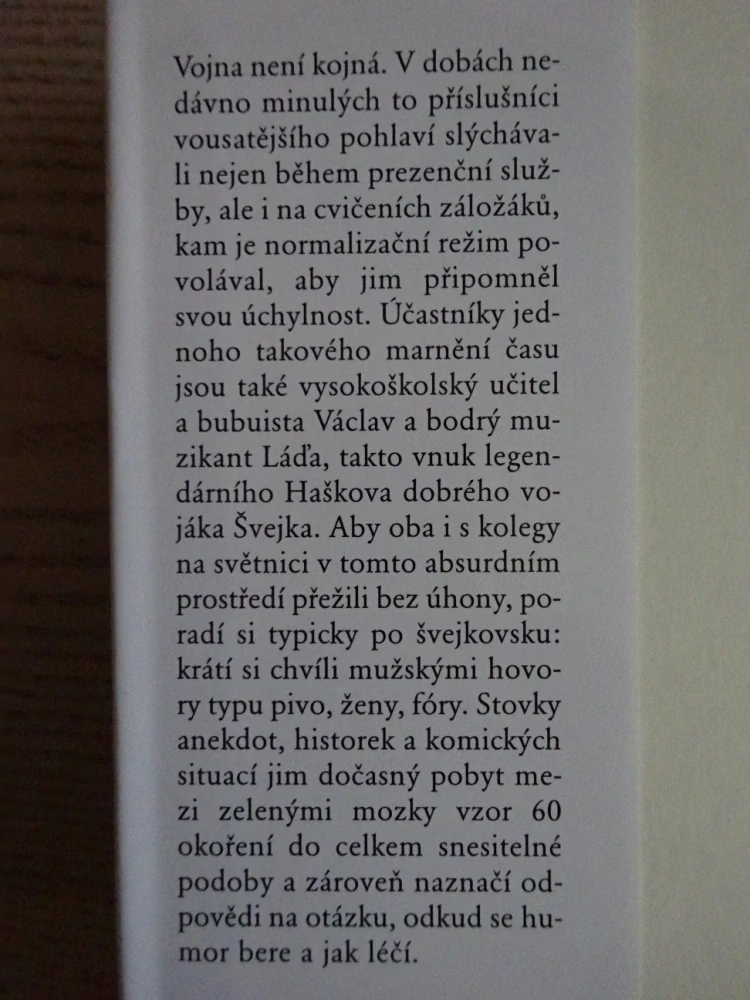 VOLOVÉ NA PLOTĚ ANEB ŠVEJKŮV VNUK NA CVIČENÍ, VÁCLAV BUDINSKÝ, **an