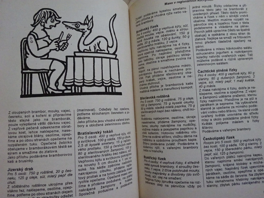 KUCHAŘKA NEJEN NA NEDĚLI, MASO POKAŽDÉ JINAK, **an