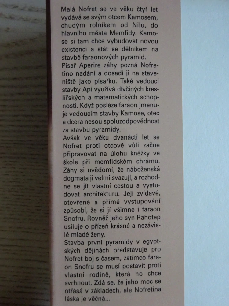 STAVITELKA PYRAMID, BARBARA GOLDSTEINOVÁ, **an