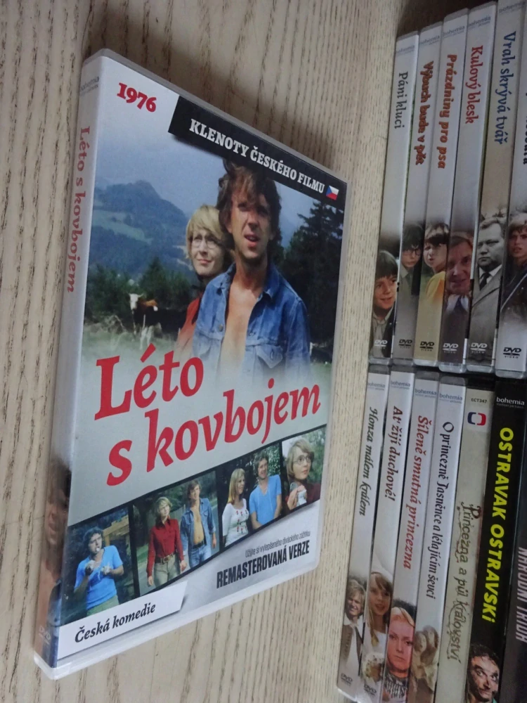 LÉTO S KOVBOJEM, REMASTEROVANÁ VERZE, DVD FILM ČR