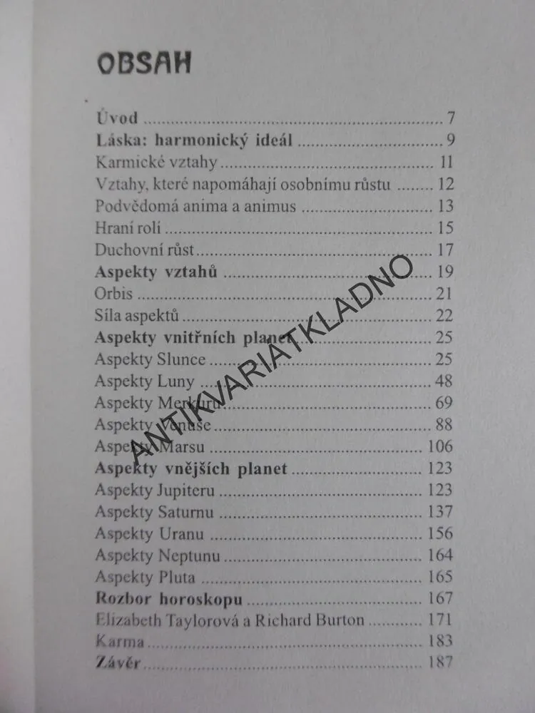 KARMICKÉ VZTAHY, ASTROLOGICKÁ PŘÍRUČKA, MARTIN SCHULMAN