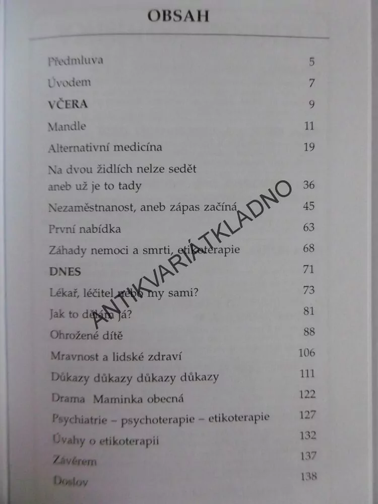 CO S DOKTOREM, CESTA ETIKOTERAPIE, VLADIMÍR VOGELTANZ- autogram autora, **an