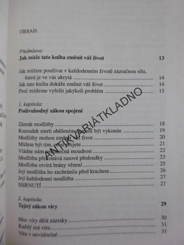 ZÁKONY MYŠLENÍ A VÍRY, JOSEPH MURPHY, **an