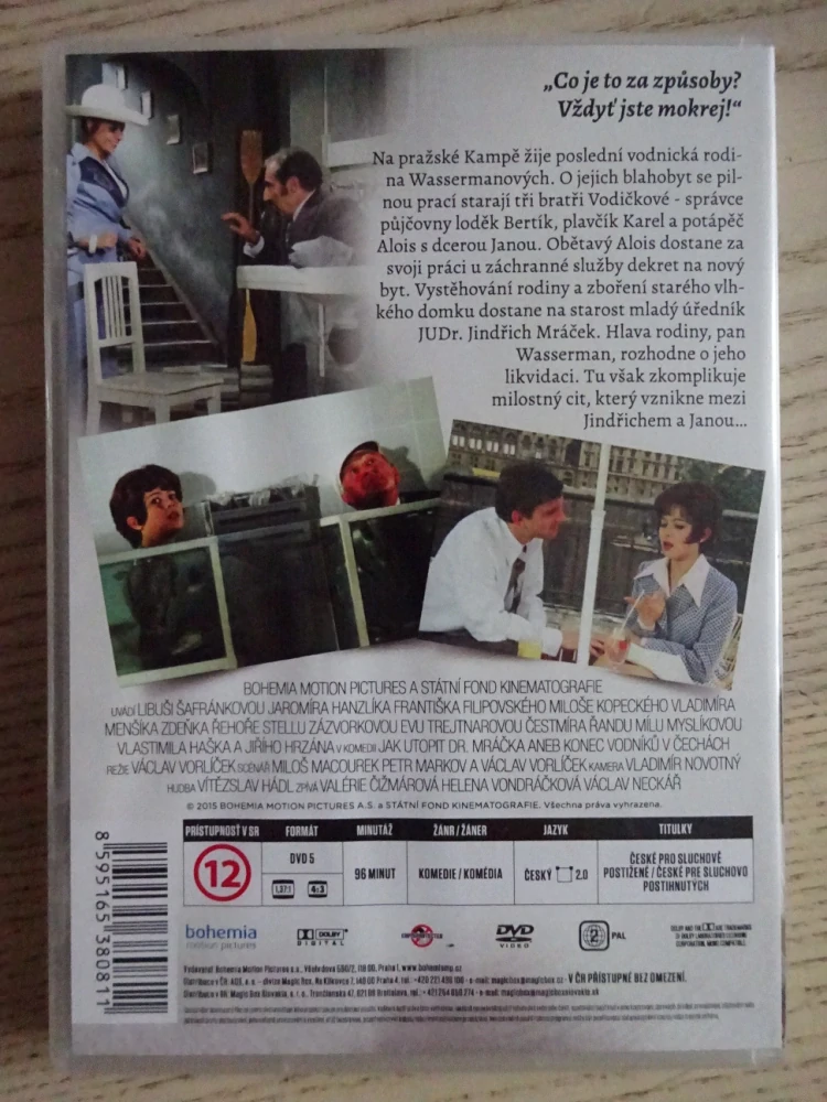 JAK UTOPIT DR. MRÁČKA, REMASTEROVANÁ VERZE, DVD FILM ČR