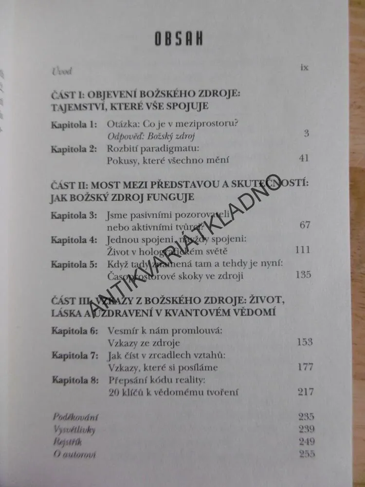 MATRIX BOŽSKÝ ZDROJ, GREGG BRADEN, **an
