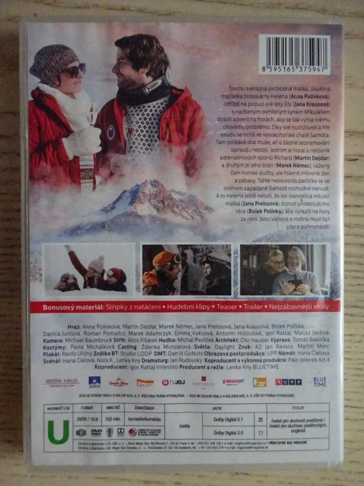 ŽENSKÁ NA VRCHOLU, A. POLÍVKOVÁ, M. DEJDAR, DVD FILM ČR