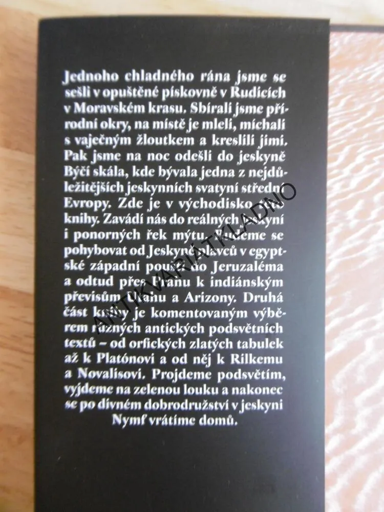ORFEUS, KNIHA PODZEMNÍCH ŘEK, VÁCLAV CÍLEK