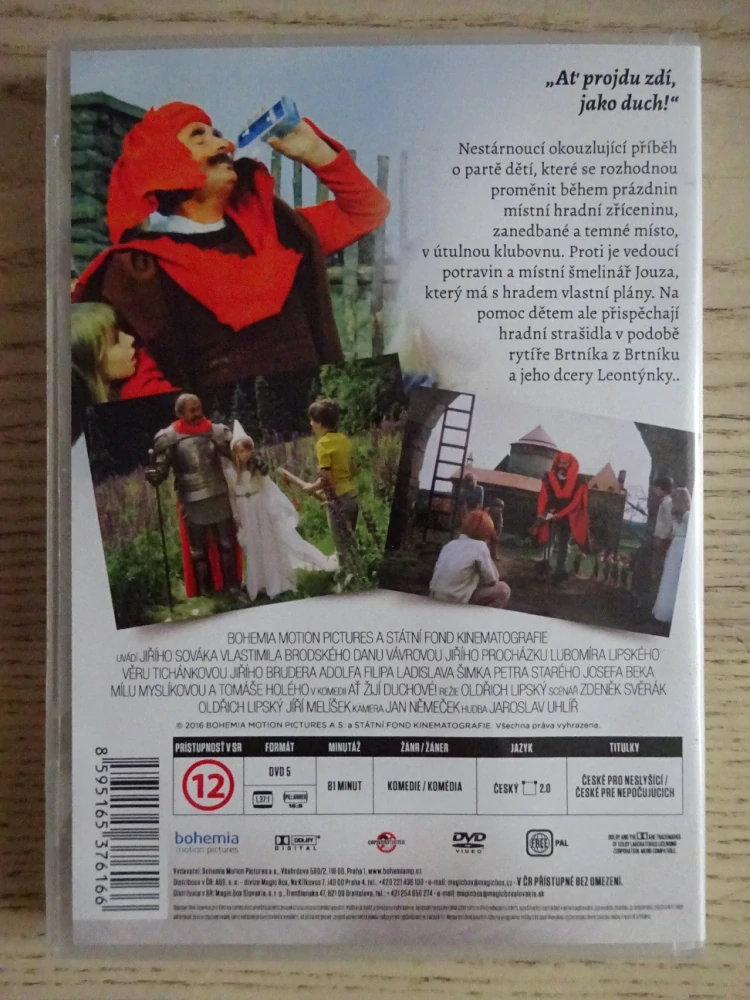 AŤ ŽIJÍ DUCHOVÉ!, REMASTEROVANÁ VERZE, DVD FILM ČR