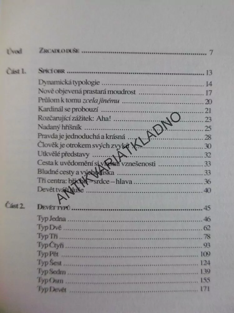 ENEAGRAM DEVĚT TVÁŘÍ DUŠE, ROHR, EBERT, **an