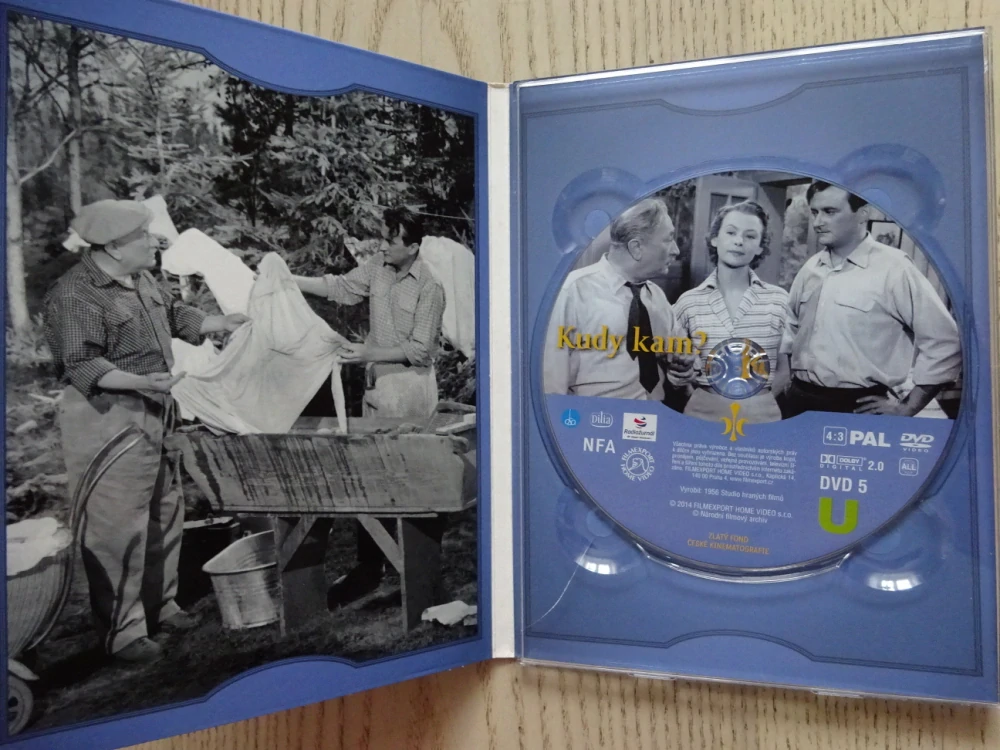 KUDY KAM?, DVD FILM ČR