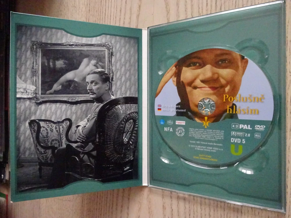 POSLUŠNĚ HLÁSÍM, DVD FILM ČR