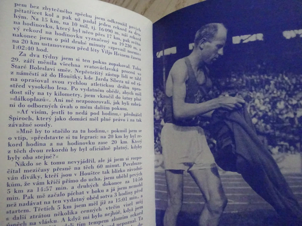 BĚŽÍ ZÁTOPEK, **an