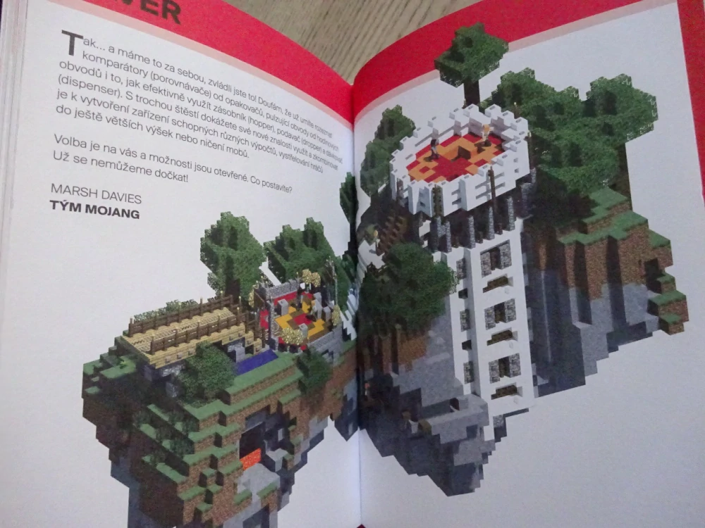 MINECRAFT, PRŮVODCE K VYUŽITÍ RUDITU, **an