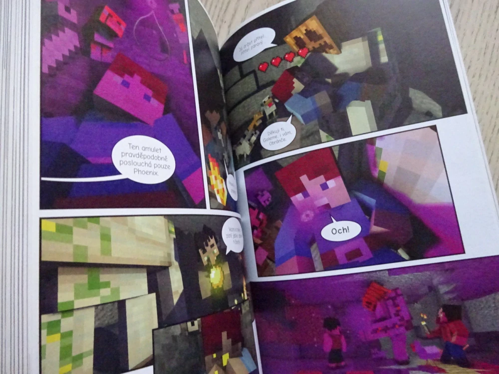 MINECRAFT, POMSTA NEMRTVÝCH MNICHŮ, CARA J. STEVENS, **an