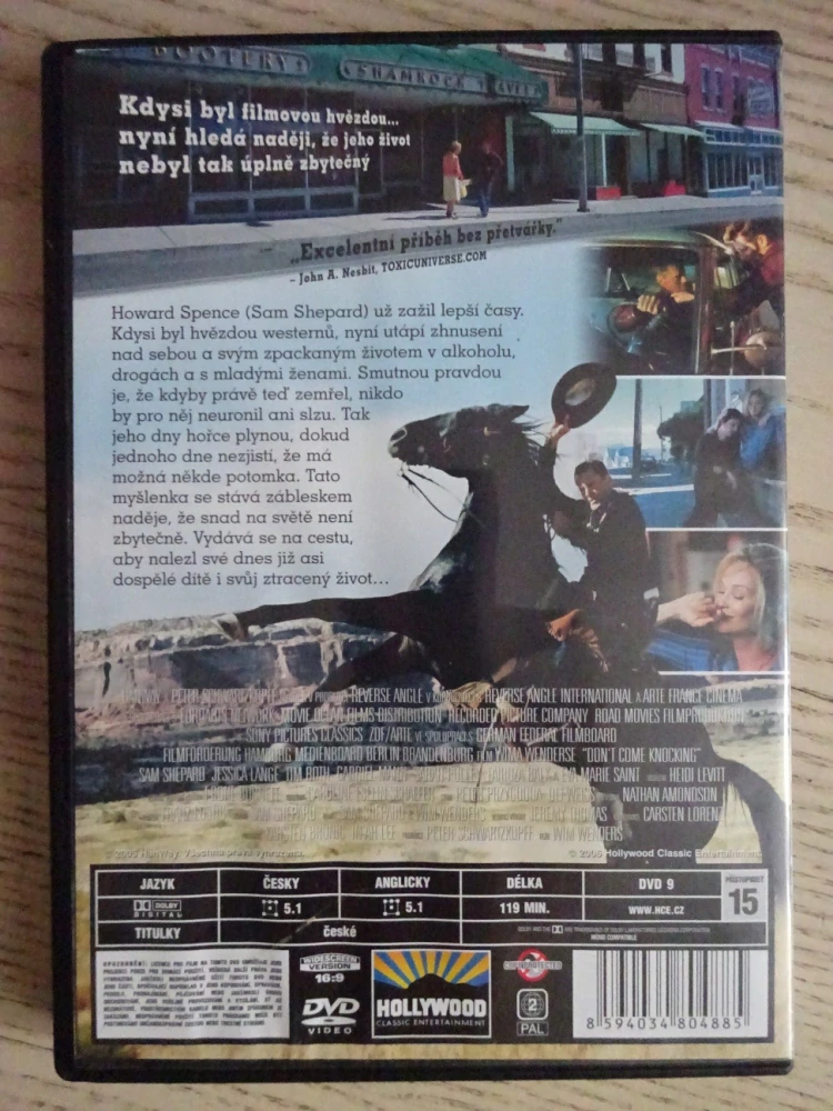NECHOĎ KLEPAT NA DVEŘE, DVD FILM