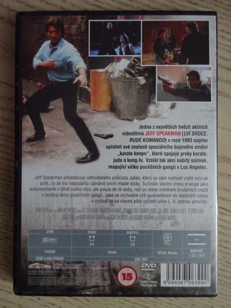 RÁNA BEZ MILOSTI, J. SPEAKMAN, DVD FILM
