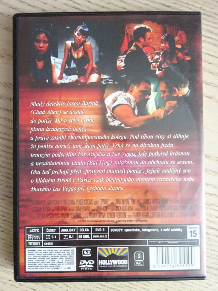 PAŘÍŽ, CH. ALLEN, DVD FILM