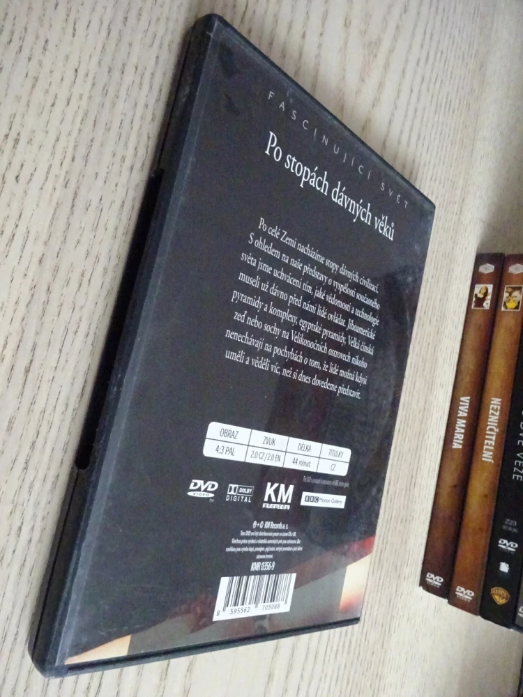 PO STOPÁCH DÁVNÝCH VĚKŮ, DVD FILM