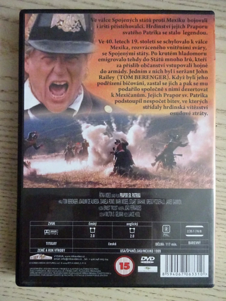 PRAPOR SV. PATRIKA, T. BERENGER, DVD FILM