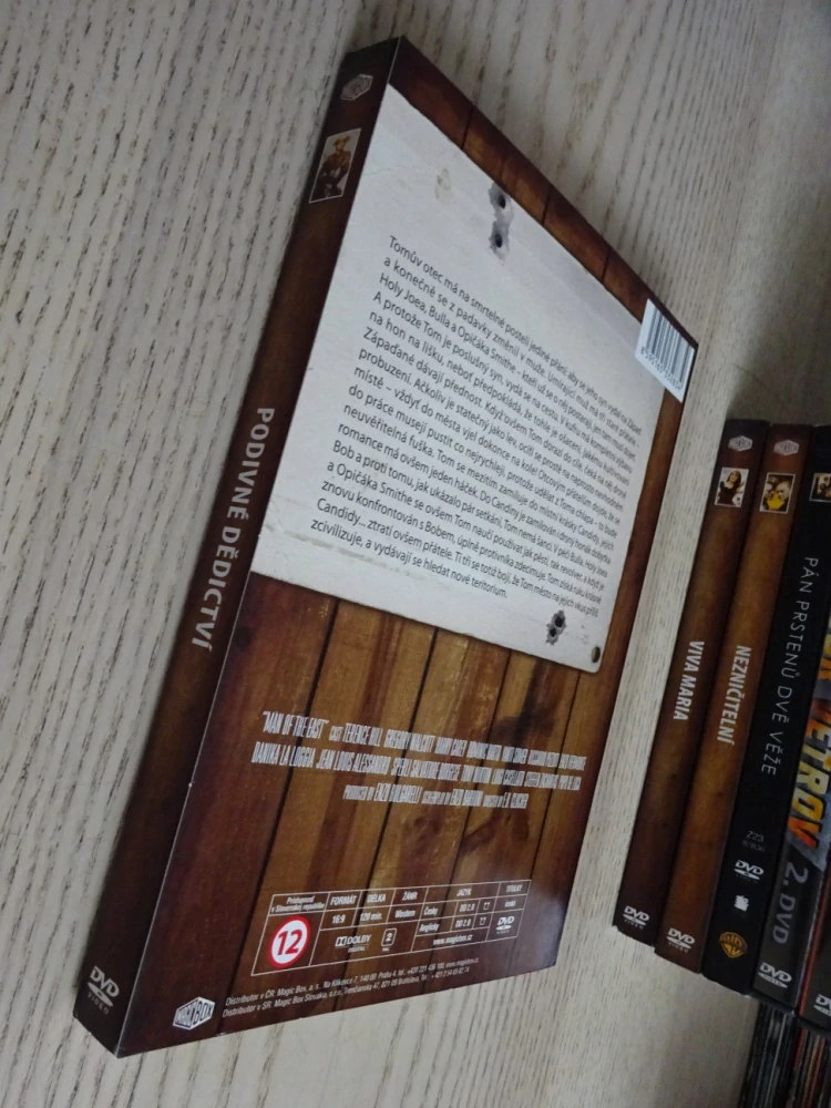 PODIVNÉ SVĚDECTVÍ, DVD FILM