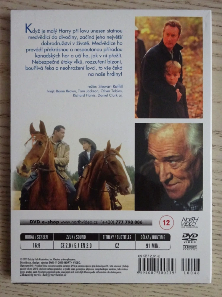 MEDVĚDÍ VODOPÁDY, B. BROWN, T. JACKSON,, DVD FILM