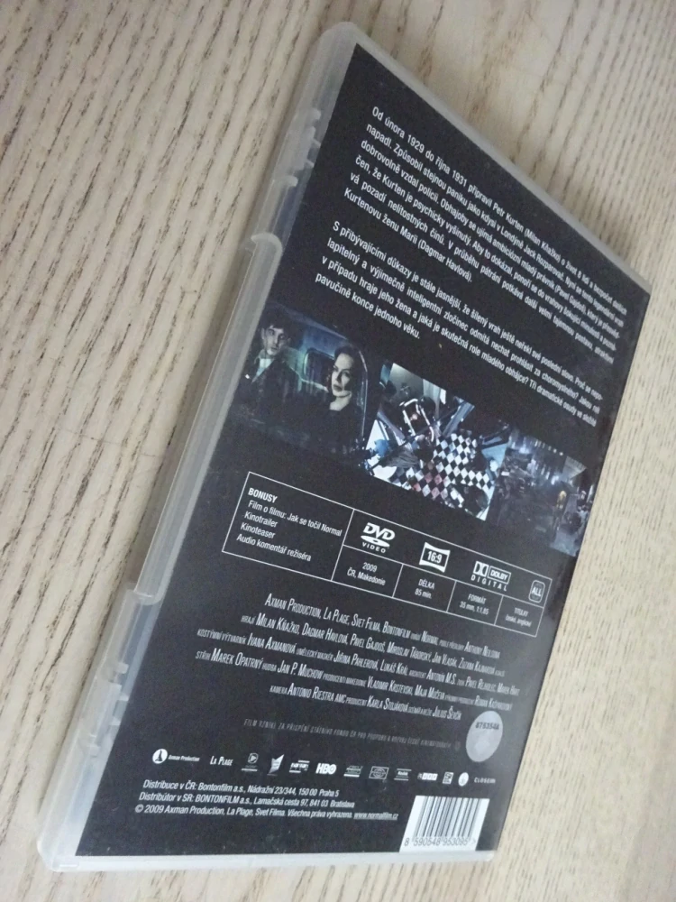 NORMAL, D. HAVLOVÁ, M. KŇAŽKO, P. GAJDOŠ, DVD FILM ČR