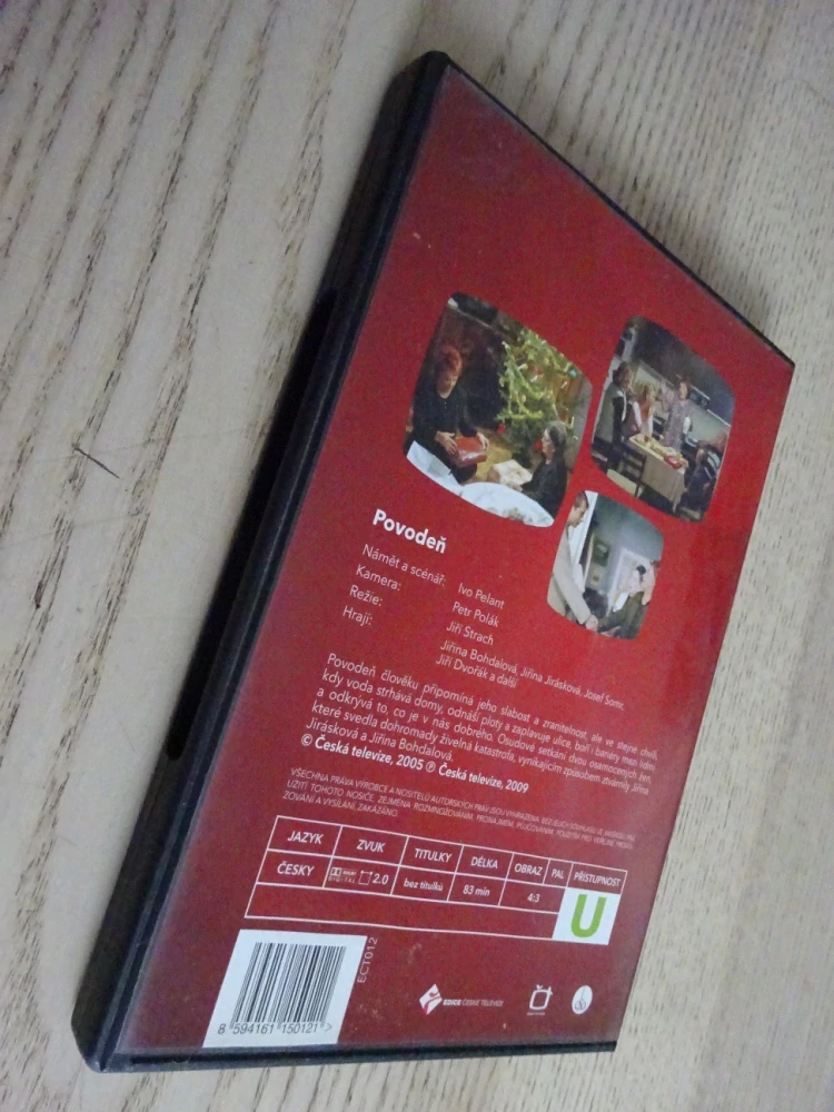 POVODEŇ, J. BOHDALOVÁ, J. JIRÁSKOVÁ, DVD FILM ČR