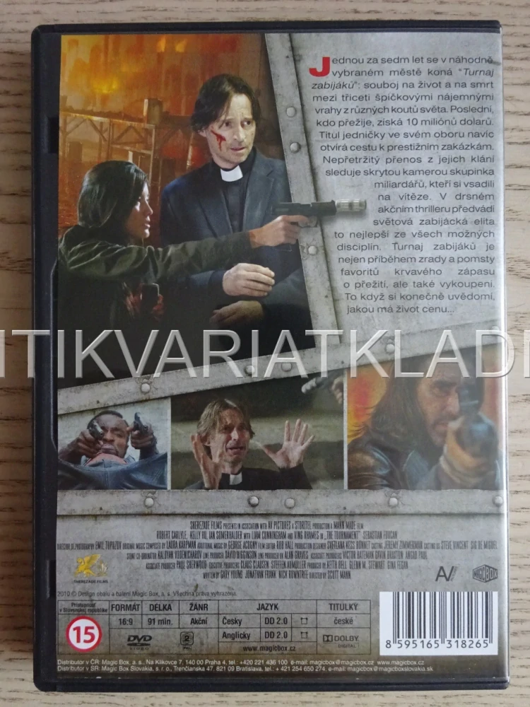 TURNAJ, K. HU, R. CARLYLE, DVD FILM
