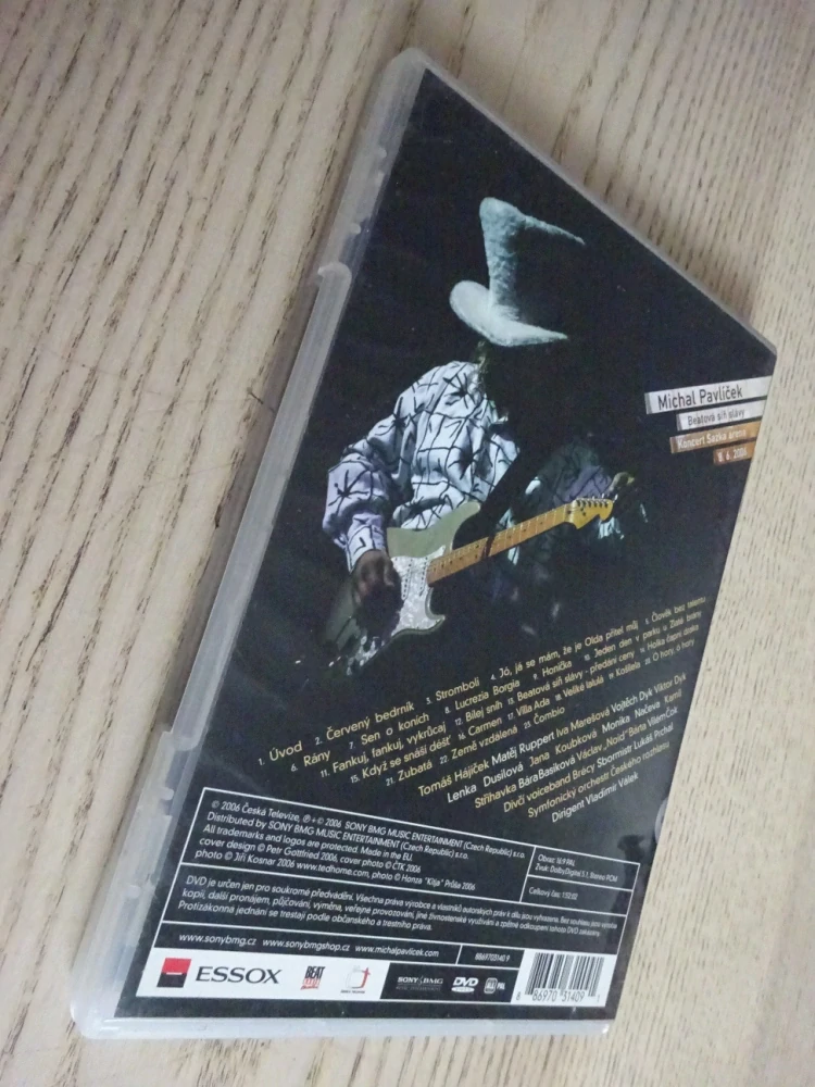 MICHAL PAVLÍČEK, BEATOVÁ SÍŇ SLÁVY, 2006, DVD HUDBA