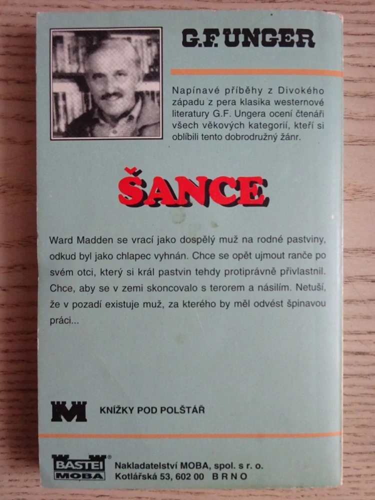 ŠANCE, G. F. UNGER, **an