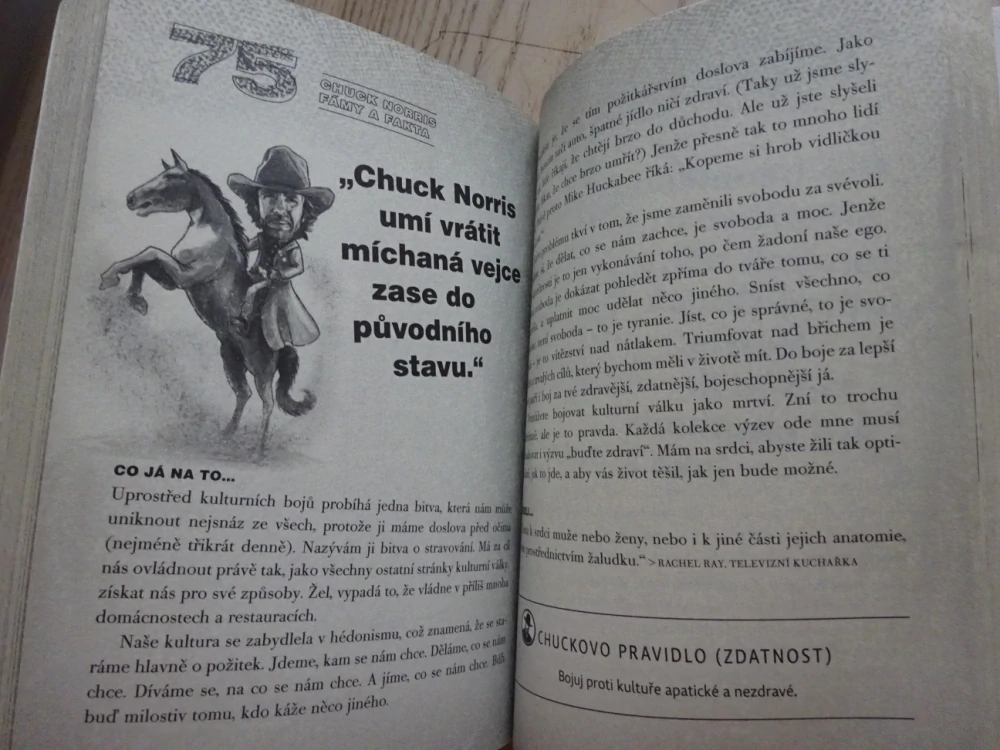 JAKÝ JE DOOPRAVDY CHUCK NORRIS, FÁMY A FAKTA, **an