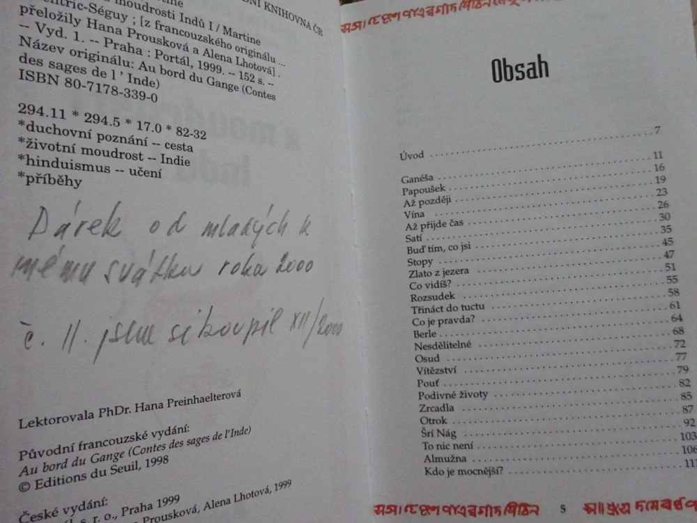 PŘÍBĚHY Z MOUDROSTI INDŮ I-II, MARTINE QUENTRIC-SÉGUY, **an