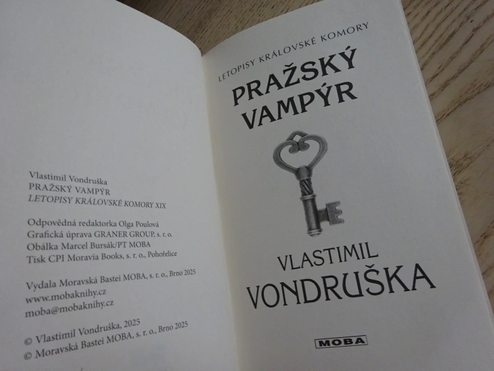 PRAŽSKÝ VAMPÝR, VLASTIMIL VONDRUŠKA, **an