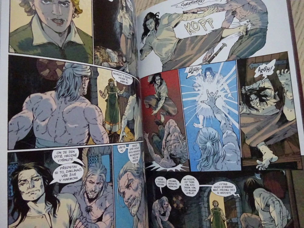 ZAKLÍNAČ, DIVOKÁ ZVÍŘATA, KOMIKS, **an