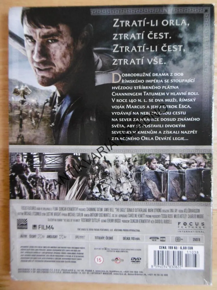 OREL DEVÁTÉ LEGIE, CHANNING TATUM, JAMIE BELL, DVD FILM