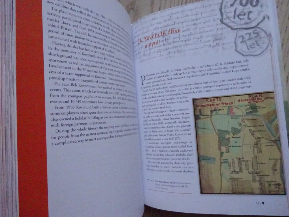 700 LET HUTNICTVÍ STŘÍBRA A OLOVA NA PŘÍBRAMSKU, 225 LET HUTĚ, KUNICKÝ, VURM,*an