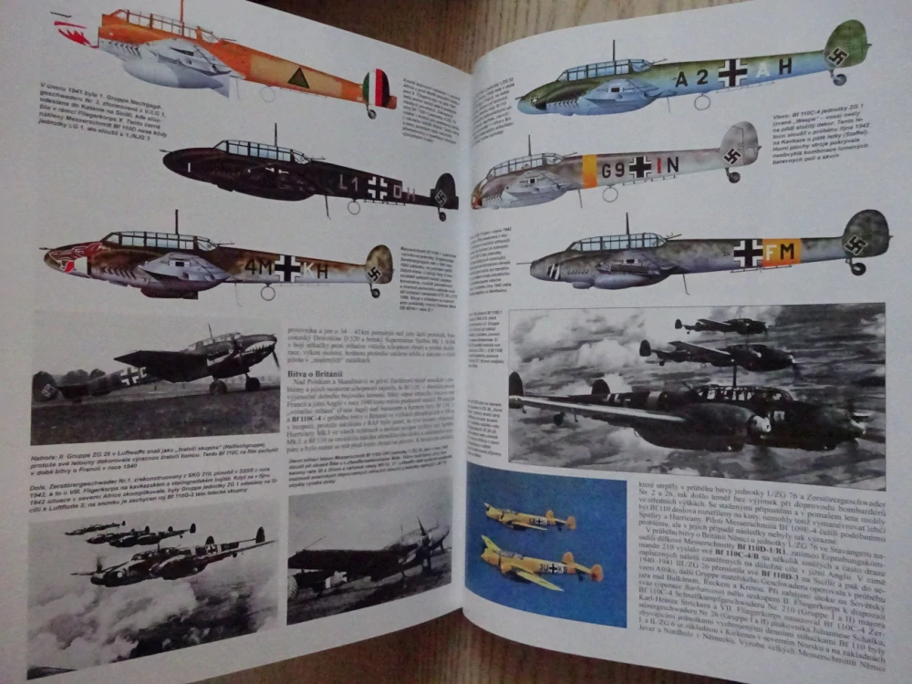 BOJOVÁ LETADLA LUFTWAFFE, D. DONALD, LETECTVÍ, **an