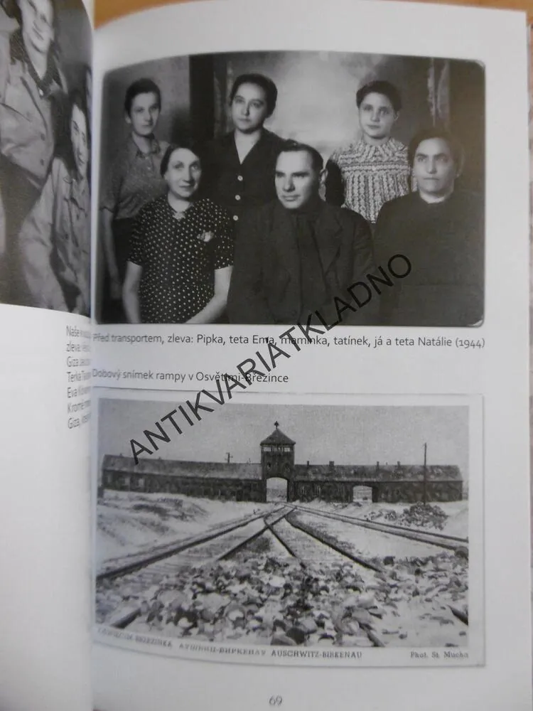 MOJE DLOUHÉ MLČENÍ, ŽIVOT A HOLOCAUST, ERIKA BEZDÍČKOVÁ