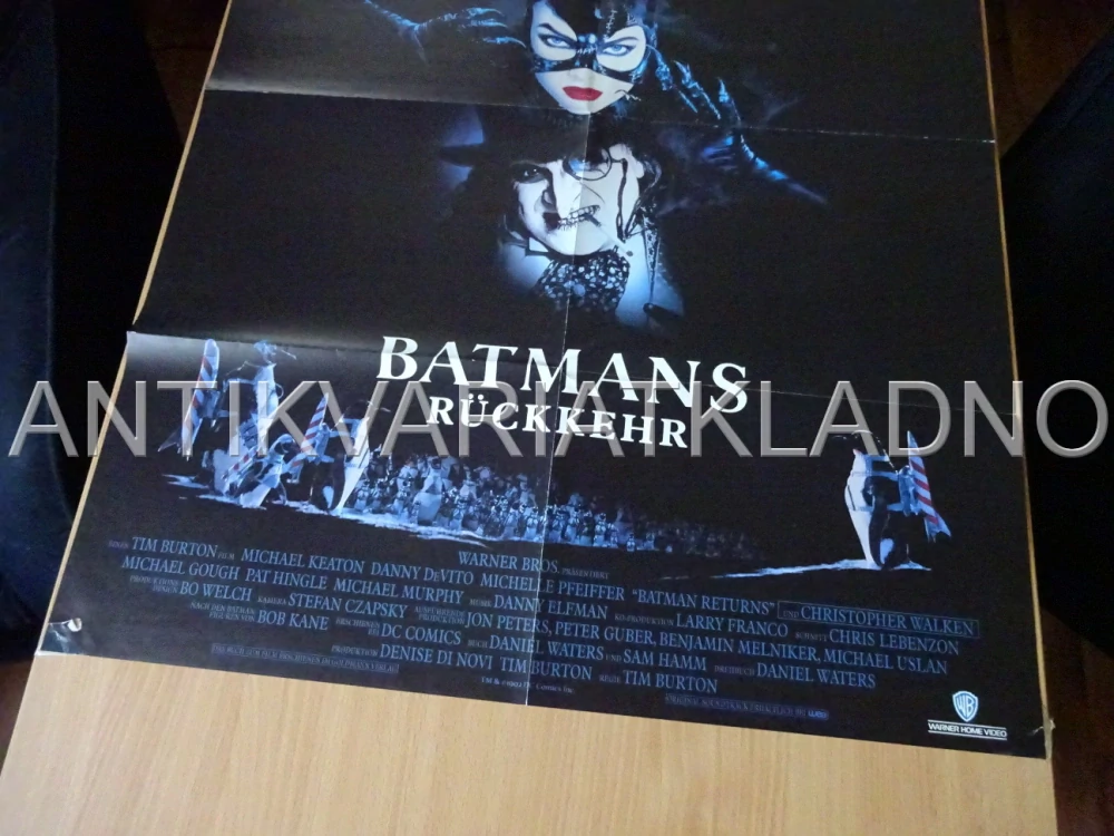 BATMAN SE VRACÍ, M. KEATON, PLAKÁT 1172