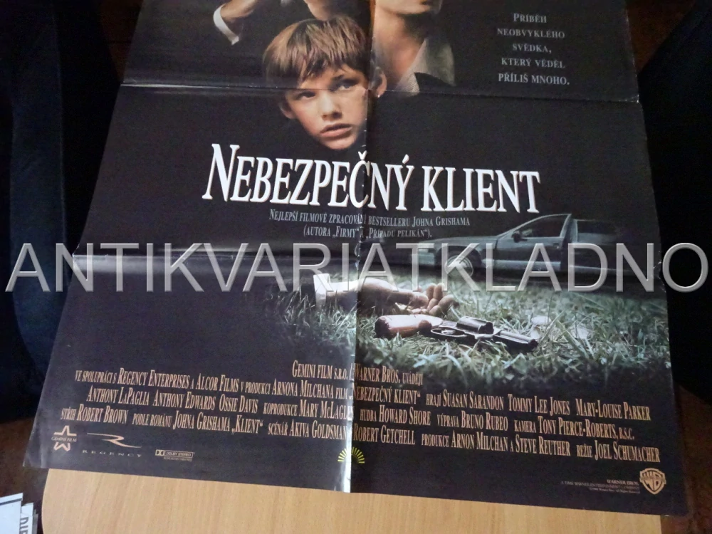 NEBEZPEČNÝ KLIENT, T. L. JONES, S. SARANDON, PLAKÁT 1175