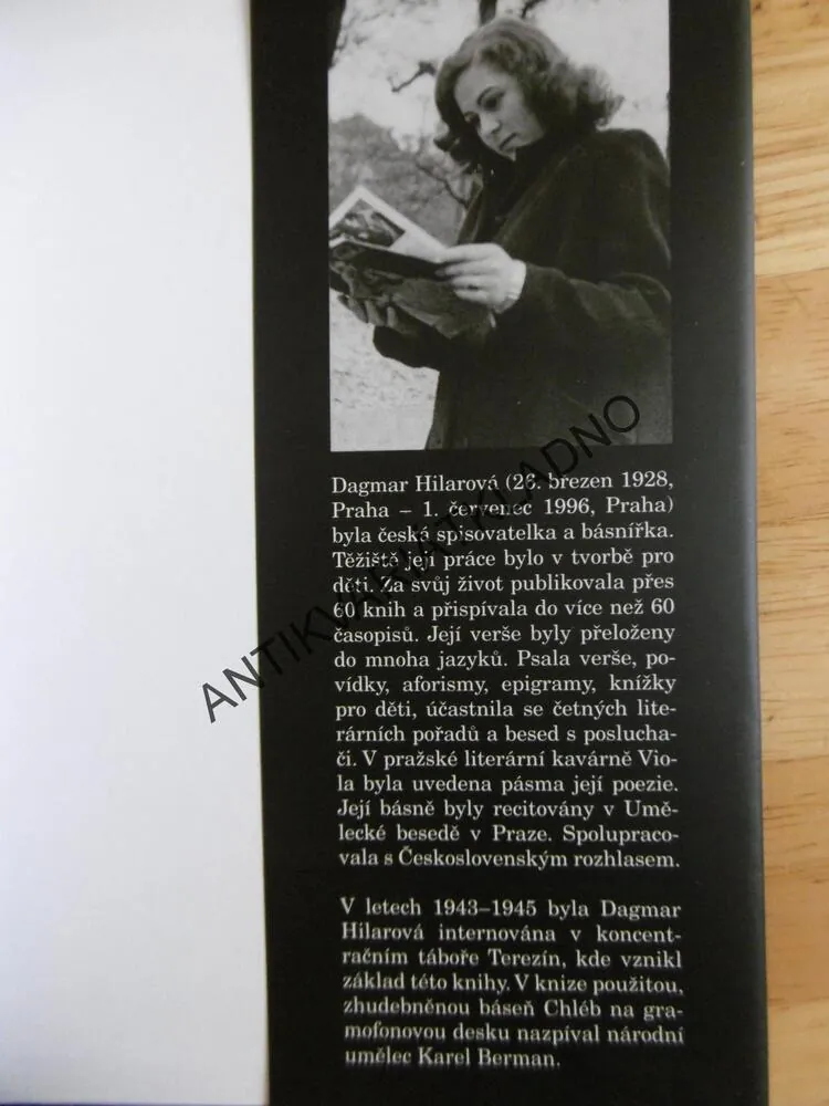 NEMÁM ŽÁDNÉ JMÉNO, DAGMAR HILAROVÁ, TEREZÍN