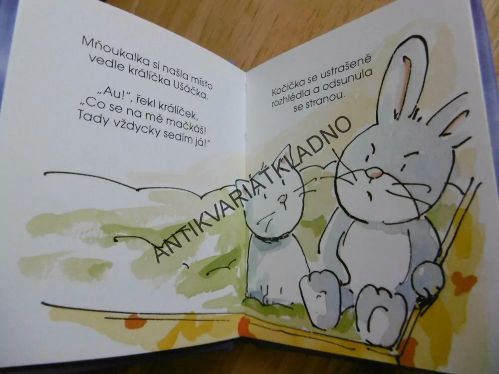 JAK SI KOČKA MŇOUKALKA NAŠLA KAMARÁDKY, MINI KNÍŽKA,